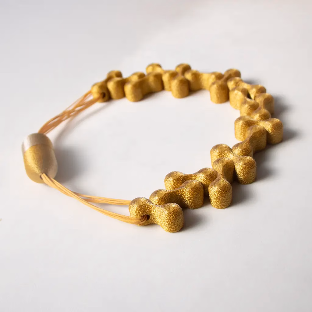 Colar Metaball em Impressão 3D – Slow Fashion e Design Consciente - Imagem 2