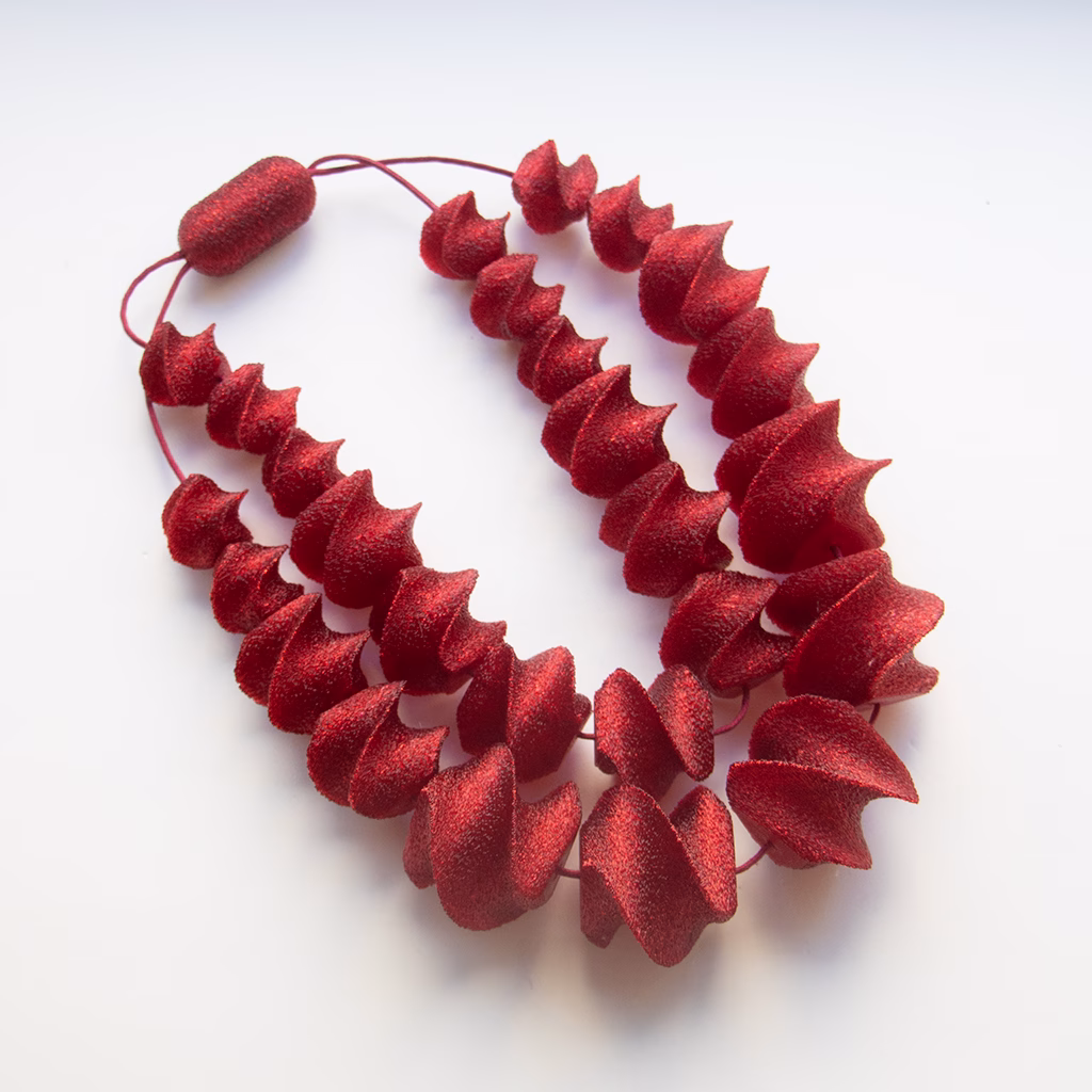 Colar Coil | Colar Escultural em Impressão 3D